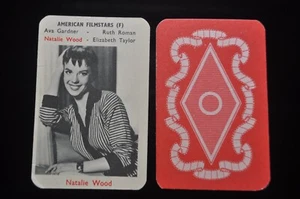 MAPLE LEAF GUM INTERNATIONAL 1958  CARD NATALIE WOOD - Picture 1 of 1