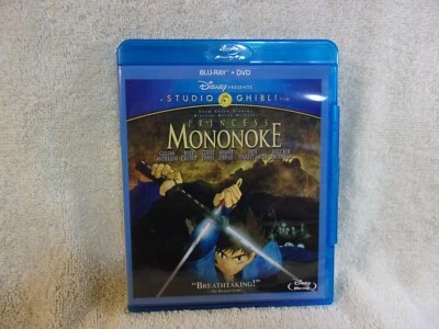 PRINCESS MONONOKE (BLU-RAY / DVD, 2014, 2-Disc Set) **GEM MINT** - Image 1 of 3