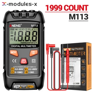 ANENG M113 Digital Multimeter 1999 Counts Auto-Ranging AC/DC Votage NCV Meter - Picture 1 of 25