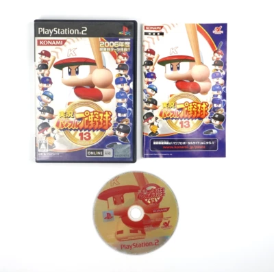 Jikkyou Powerful Pro Yakyuu 13 Sony PlayStation 2 PS2 Japan Import US Seller - Image 1 of 4