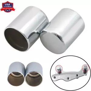 4 PCS Chrome Docking Hardware Point Magnet Cap Cover Fit For Harley Touring XL - Picture 1 of 12