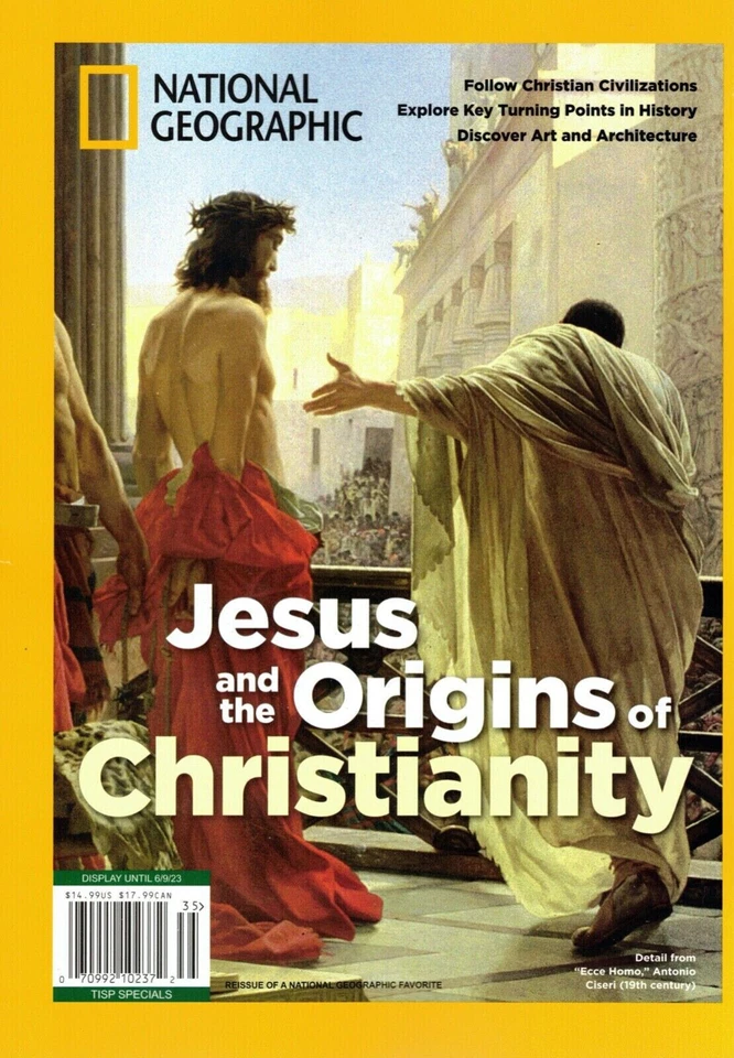 National Geographic  *JESUS CHRIST and the ORIGINS OF CHRISTIANITY*   - NEW Foto 1 de 1