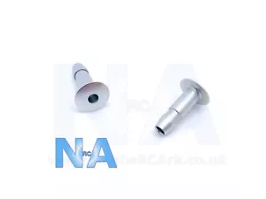 2 x salida de barco de aleación al ras aluminio agua 3 mm refrigeración nitro gasolina eléctrica - Imagen 1 de 4