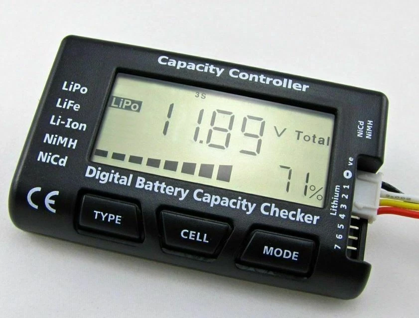 LiPo Checker Capacity Controller (Kapazitätsmeßgerät) Prüfgerät   von MB  - Bild 1 von 1