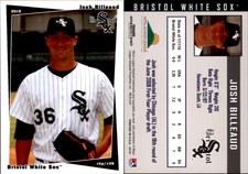Josh Billeaud 2010 Grandstand Bristol White Sox #NNO Card *AutographDen*