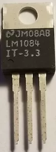 3x National Semi LM1084it-3.3 3.3v 8A 3 terminal regulator 27vdc in NEW Shipped! - Picture 1 of 12