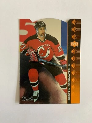 1994-95 Upper Deck SP Inserts Die Cuts #SP134 Scott Niedermayer - NJ Devils - Image 1 of 2