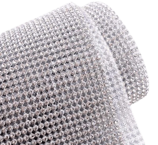 Clear Iron-On Diamante Diamond Chaton Crystal Strip Crafts SS10 2.8mm 1 Metre - Image 1 of 1