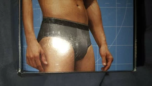 Jockey Life Small Sculptured Pouch Grey Briefs New Vintage Charcoal Gray Spandex - Picture 1 of 9