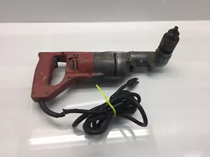 Milwaukee 1001-1 D-Handle 1/2" Right Angle Drill Corded 120VAC 60HZ 0-600 VSR - Picture 1 of 10