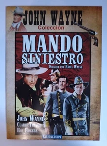 (838) DVD "Mando Siniestro", con John Wayne - Imagen 1 de 3