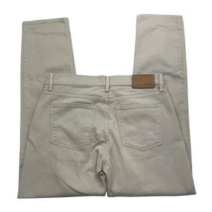 Mott & Bow Merc Jeans Mens 29X30 Beige Denim Slim Comfort Mid Rise Straight Leg - Picture 1 of 9