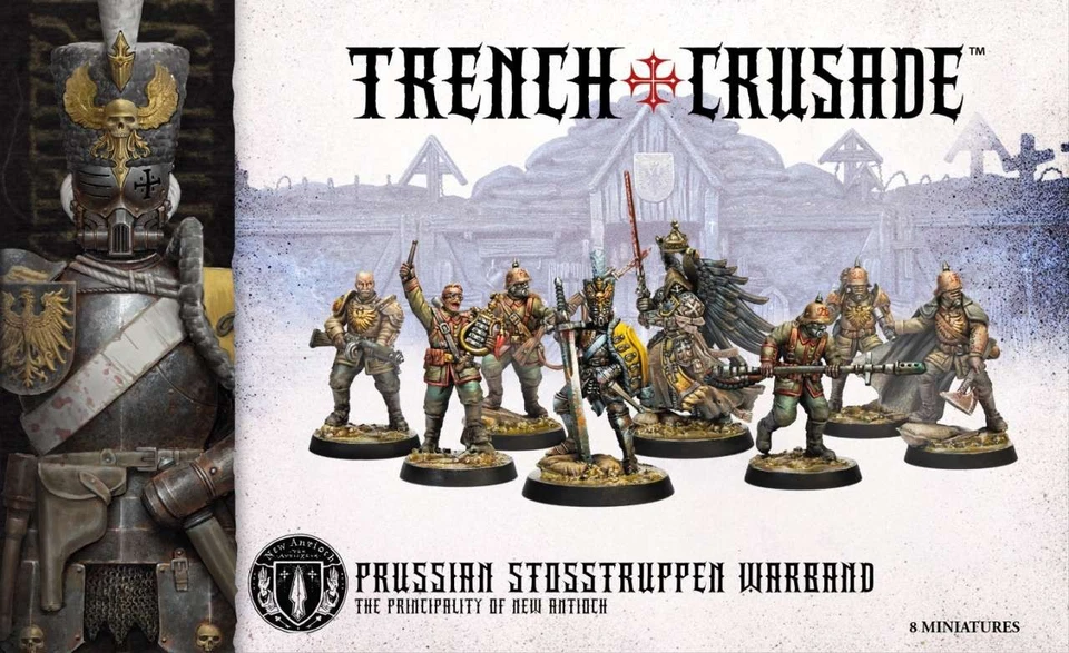110534 TRENCH CRUSADE PRUSSIAN STOSSTRUPPEN BOX - Imagen 1 de 1
