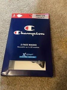 1 Paket Champion Athletic Unisex Stoff Gesicht Erwachsene klein Beton Farbe - Bild 1 von 2