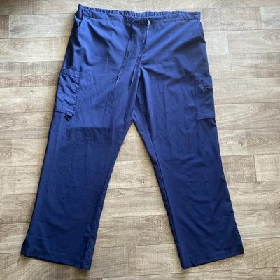 Pantalones Med Couture Activate para Mujer XL Azul Marino Carga Bolsillo 4 Vías Elastizados Energéticos Foto 1 de 4
