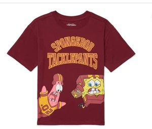 SpongeBob Schwammkopf Kinder Grafik T-Shirt Tacklepants Print Tee Größe 18 - Bild 1 von 11