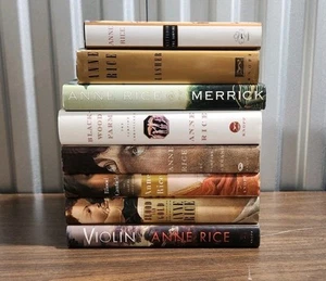 Lot of 8 HC Anne Rice Vampire Chronicles Memnoch Blood Gold Lasher First Edition - Picture 1 of 17