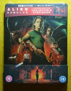 New & Sealed Alien Romulus 4k Steelbook Blu-ray - Picture 1 of 7