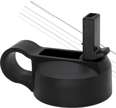 Replacement Straw Lid for Hydroflask Wide Mouth Water Bottle, Top Lids with Stra - Image 1 of 4