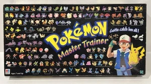 Pokemon Master Trainer Board Game Vintage Hasbro 100% Complete 1999 - Picture 1 of 23