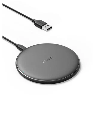 Anker PowerWave 10W Wireless Charging Pad - Qi Fast Charger for iPhone & Samsung - Image 1 of 4