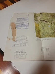 United States Joint Operations Topographical Map. Flagstaff, Arizona - Picture 1 of 2
