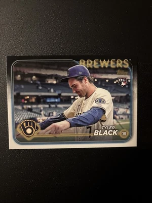 2024 Topps Update Series - Tyler Black #US144 (RC) Golden Mirror SSP - Image 1 of 2