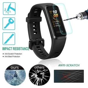 Screen Protectors TPU Hydrogel Protective Film For Huawei Band 4 Smart Watch - Photo 1 sur 8