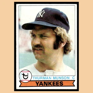 Tarjeta de béisbol Thurman Munson #310 1979 Topps New York Yankees MLB EX - Imagen 1 de 4
