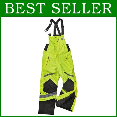 High Visibility Insulated Overalls - ANSI Class E Compliant - Image 1 of 4