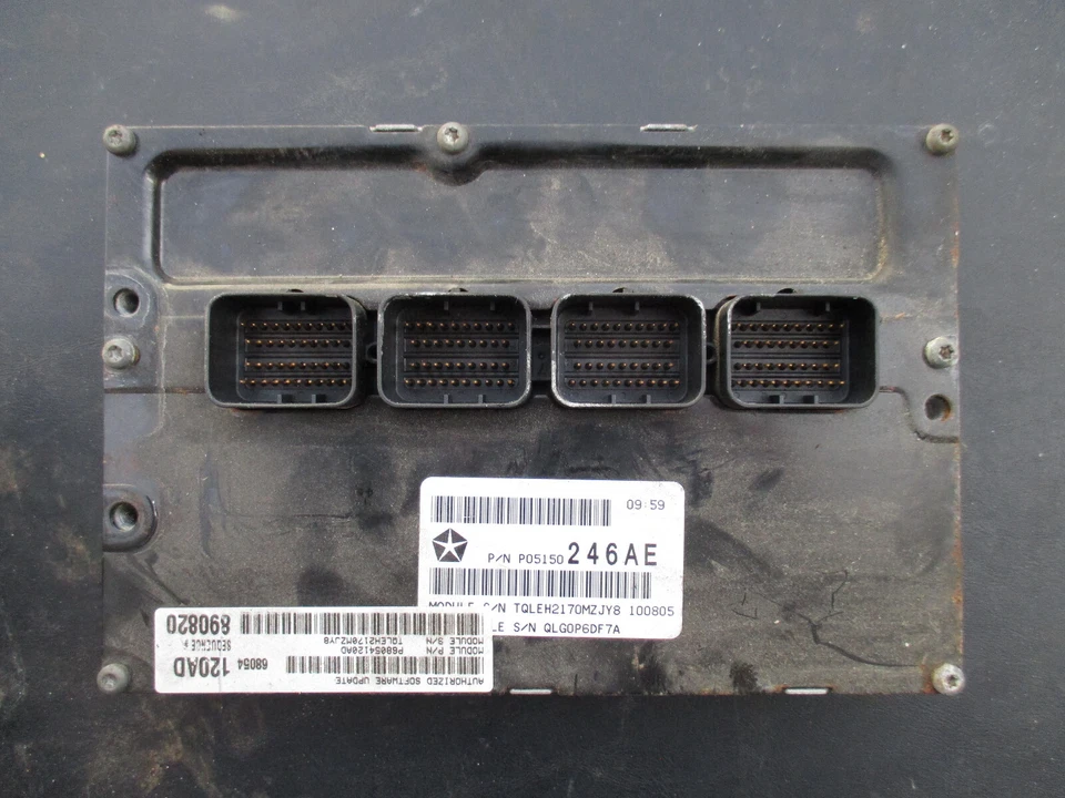 Dodge Charger Chrysler 300 2010 ordenador motor ECM (A45) 68054120ad Foto 1 de 1