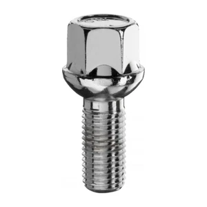 Kugelsitzschraube R12 Schlüssel 17 M12x1,5 Gewindelänge 30mm Gesamt 50,5mm - Bild 1 von 1