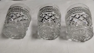 Three (3) Vintage Anchor Hocking Wexford Design Vintage Highball Glasses - Picture 1 of 12
