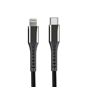Lightning vers USB C / Type C, 2M (6 pieds), Certifié MFi, CHARGE RAPIDE A3 - Photo 1 sur 8
