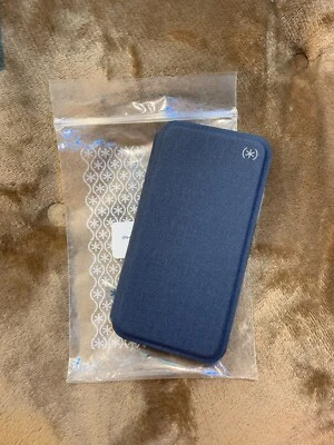 Speck Presidio Folio - Iphone X/XS- Heathered Eclipse Blue/Eclipse Blue/Gunmetal - Image 1 of 4