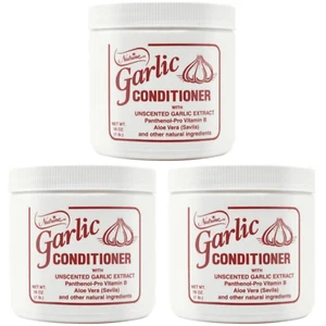 Nutrine Garlic Garlic Conditioner 16oz with Unscented Garlic Extract - Pack of 3 - Picture 1 of 1