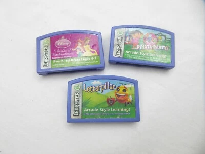 Lot of 3 leapster games Sonic X FOSTERS HOME FOR IMAGINARY PETS K kinder garden - Image 1 of 4