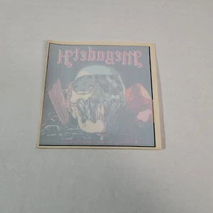 Vintage Megadeth Reverse Window Cling Sticker - Picture 1 of 3