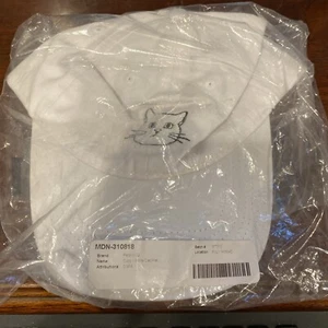 Coby the Cat Baseball Cap weiße Mütze. Neu In Tasche - Bild 1 von 3