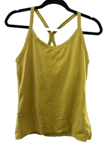 Marmot Mustard Yellow Tank Top Women’s L no padding hiking outdoor yoga - Picture 1 of 5