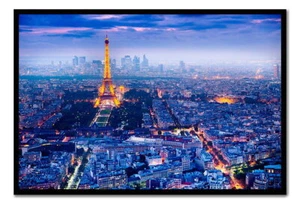 88631 View Over Paris France Decor Wall Print Poster - Picture 1 of 7