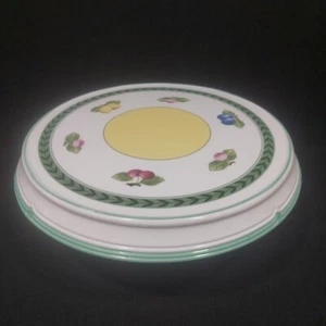 Villeroy & Boch French Garden Fleurence Pedestal Cake Stand Plate Large 14 1/2" - Picture 1 of 18