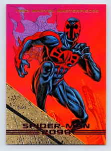 Skybox 1993 Marvel Masterpieces #41 Spider-Man 2099 Trading Card MCU Future - Imagen 1 de 2