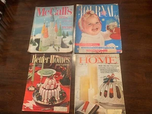 Lot of 4 Vintage 1958 Magazines: McCalls, Better Homes & Gardens, Journal - Picture 1 of 17