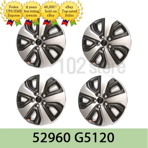 Juego de 4 piezas de cubierta de buje de rueda OEM GENUINO 52960G5120 para Kia Niro 2017-2021 Foto 1 de 1