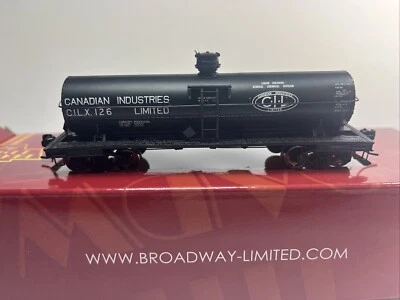HO Scale Broadway Limited 6K TANK CAR  Canadian Industries PN#7672 BLI RTR - Image 1 of 4