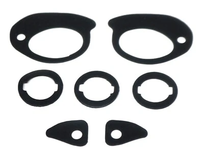 New Outside Door Handle & Lock Cylinder Gasket Set / For 55-57 2DR Chevy Pontiac - image 1 of 4