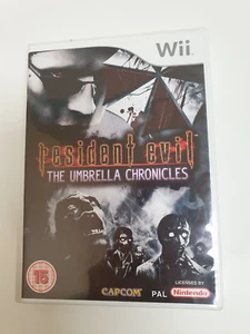 Nintendo Wii Game Resident Evil The Umbrella Chronicles PAL Untested CAPCOM 15 - Picture 1 of 7