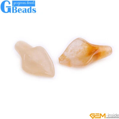 14x28mm Assorted Stones Calla Lily Flower Beads For Jewelry Making 13Pcs - Image 1 of 3