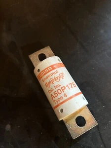 Gould Shawmut A50P175 Amp-Trap Sicherung Typ 4 175A 500V - Bild 1 von 2